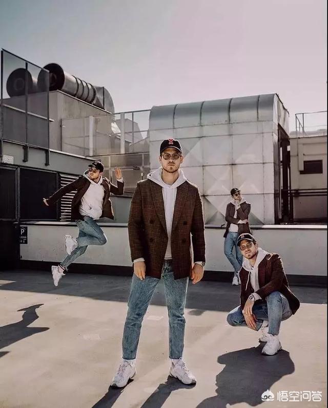 男士西服可以搭配运动鞋和卫衣吗?怎么穿好看?(卫衣搭配什么鞋子好看男)