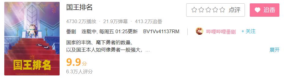 怎样看待《国王排名》爆火