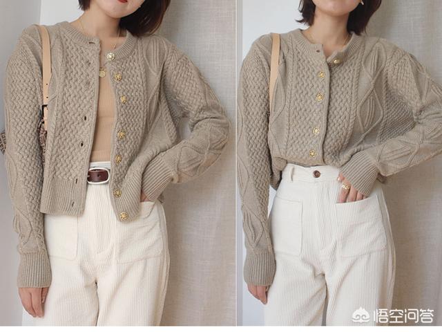 下身穿复古的长裙,上衣配小西装好看吗