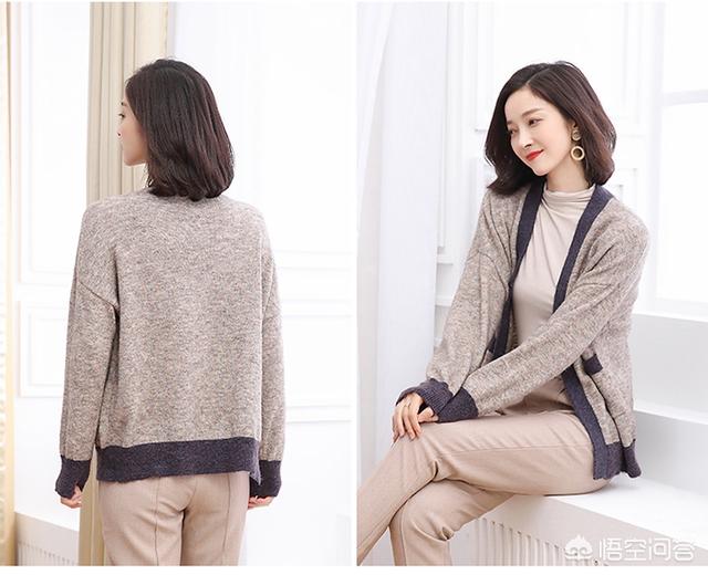 下身穿复古的长裙,上衣配小西装好看吗