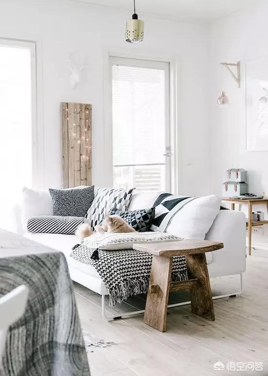 50平米的loft公寓,怎么装成北欧的性冷淡风