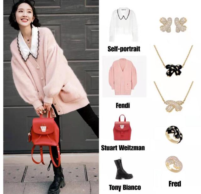 女星春晚穿搭PK:杨幂高级定制,倪妮风衣超贵,万茜价格最亲民