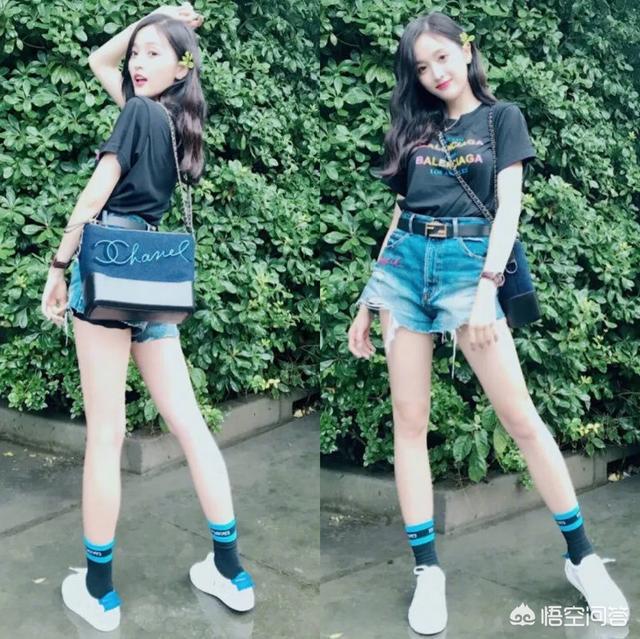 黑色上衣配什么颜色裤子好看