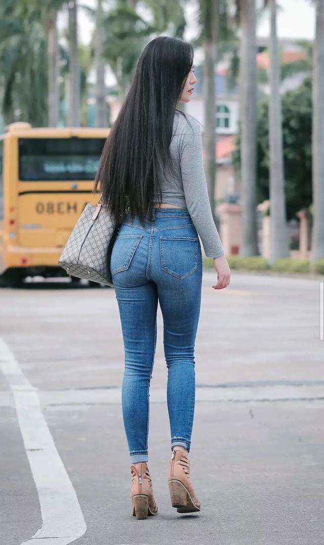 穿牛仔裤最美的人你见过吗
