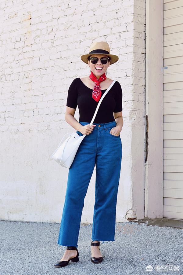 春天的高腰裤应该怎样穿搭