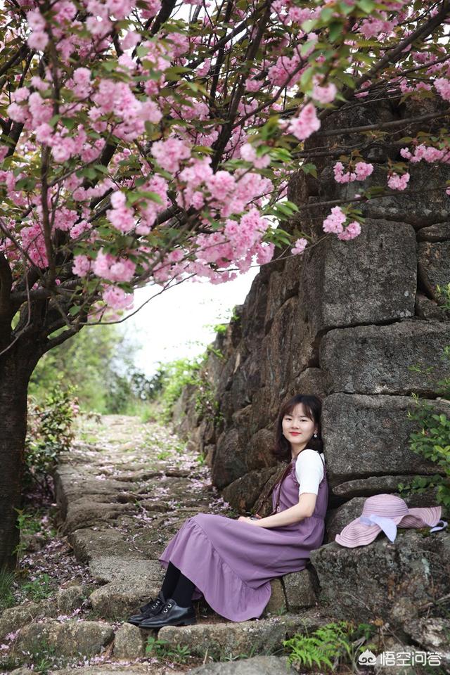 利用樱花拍摄人物照穿什么颜色的衣服比较好