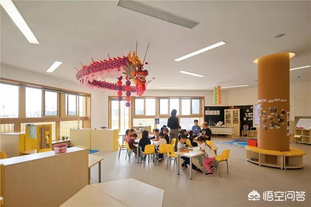 幼儿园装修设计如何体现现代化的元素幼儿园大厅形象墙装修设计