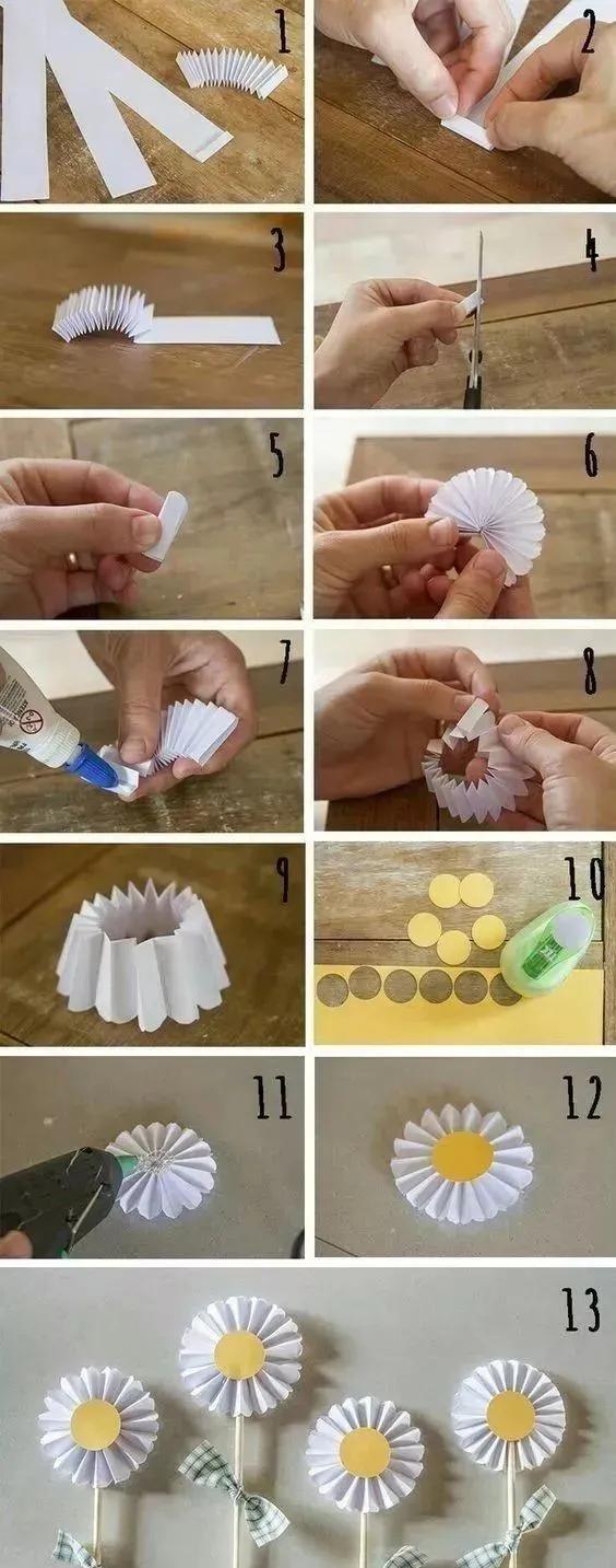 幼儿园墙面手工装饰制作(5款),新学期用